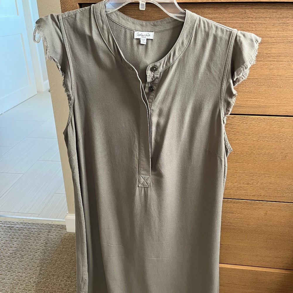 Dress lightweight, taupe color by Splendid.  Excellent condition